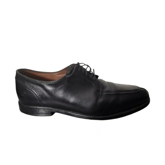 Allen Edmonds \'LaSalle\' Size 9.5 D Split Toe Derby Black‎ Leather Dress Shoes main image 4
